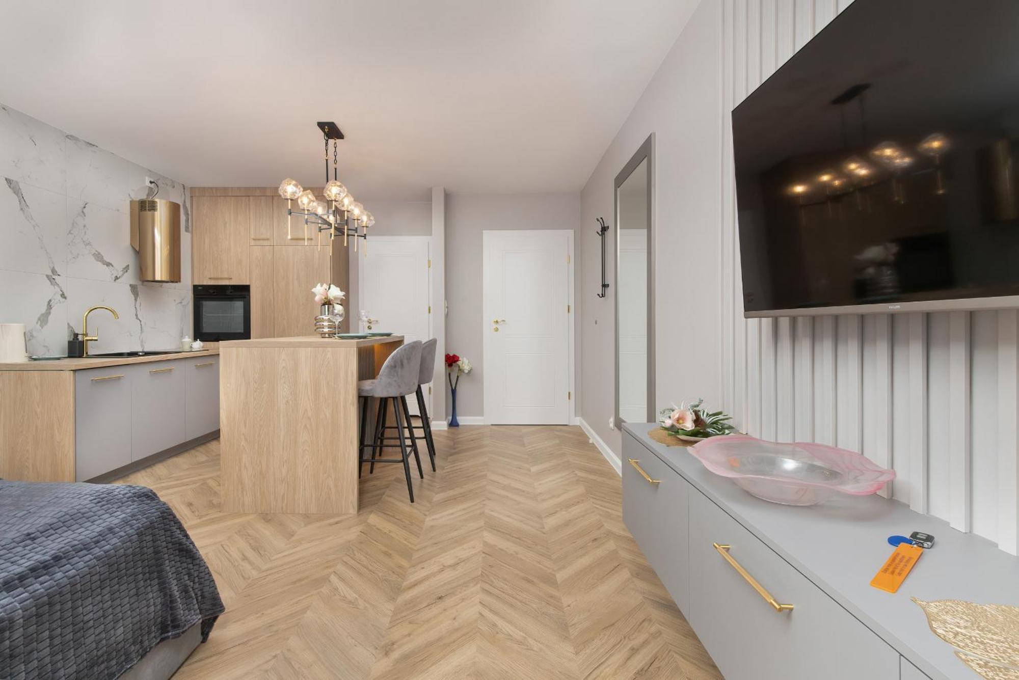 Elegant Studio For 2 People In Gdansk By Noclegi Renters Exteriör bild